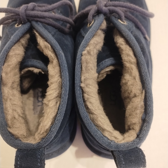 UggsWomen\'s Navy Blue Suede Boots Size 11